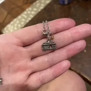 A little inside joke charm