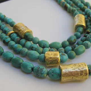 We sell gemstone beads, pearls, wood, bone, ceramic, glass, crystals, African and ethnic beads, pewter, Sterling, 14k gold-filled, seed beads and more.