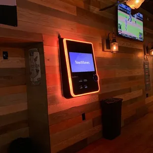 a television and a television screen