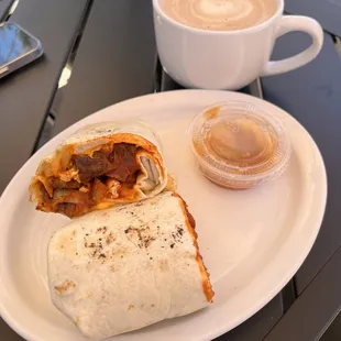Veggie burrito