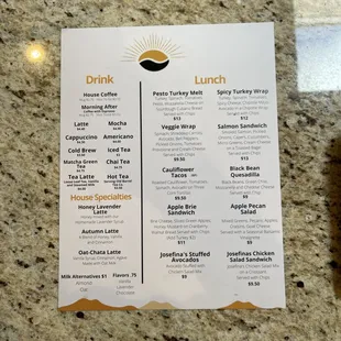 Menu 3/4/22