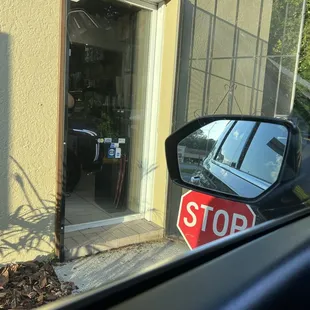 Drive thru this morning