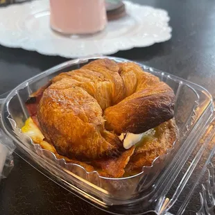 Croissant sandwhich