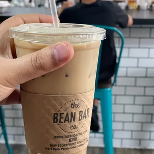 Iced Caramel Latte