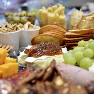 Meat and cheese tray