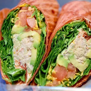 Albacore Avocado Wrap