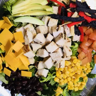 Spicy southwestern with avocado