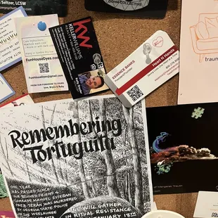 Community Bar in the back...