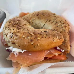 Lox Bagel