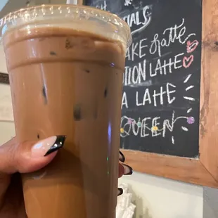 Zulu Queen Iced Latte