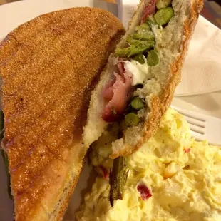 Prosciutto and Asparagus Panini