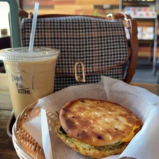 Breakfast Sandwich &amp; Cold Brew
