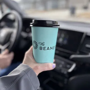 Beautiful Tiffany Blue cup
