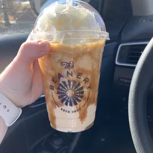 The beanery mocha small