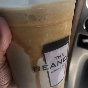 Frozen beanery mocha