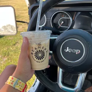 Iced Caramel Latte