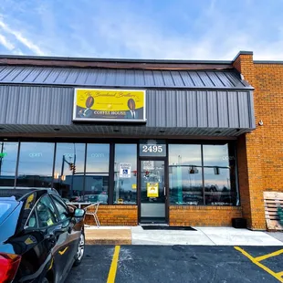 the front of the store