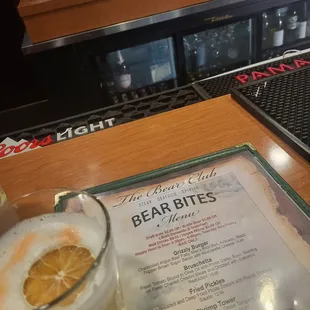 Whiskey sour,super good!!