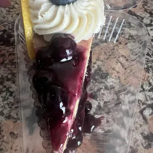 Lemon Blueberry Cheesecake