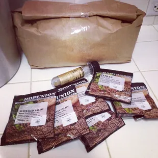 Supplies for our all grain BigWave Clone.