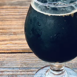 Blueberry Crumble stout from Ingenious brewing.