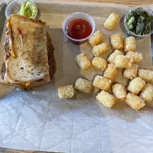 Sloppy Joe Grilled cheese