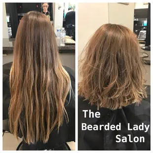 Lob? This fresh cut can be called several different things one of them is STUNNING