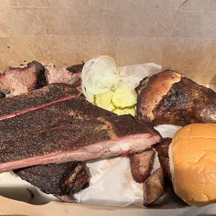 San Marco Platter - added brisket and sausage