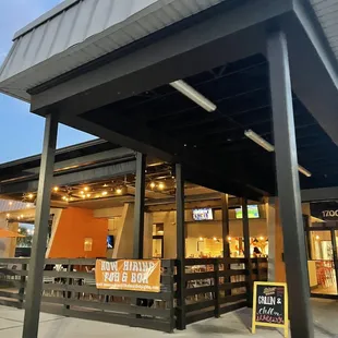 Beautiful location and patio