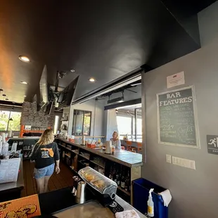 Nice big bar with tv's