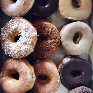 One "dozen" (ha I ate one) for the morning meeting!