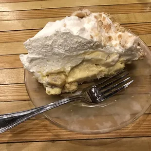 a piece of pie and a fork