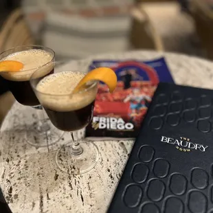 Mezcal carajillos