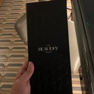 a person holding a book