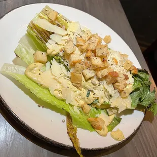 Grilled Caesar salad