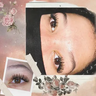 Classic lash extensions by Maria