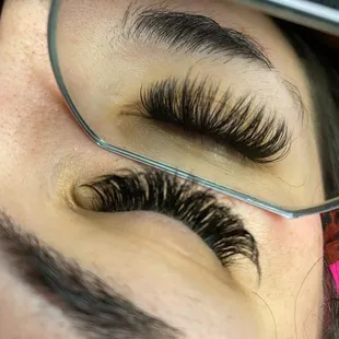 Volume lash extensions Maria