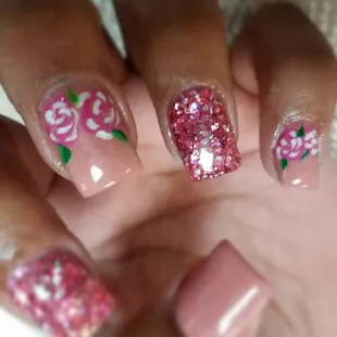 Short and simple. Nails by Melissa