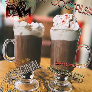 HOT COCKTAILS!!! Bring in the season with us!!!