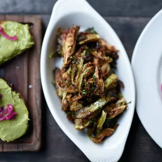 CRISPY BRUSSELS SPROUTS