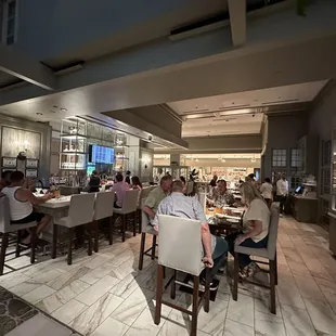 Main dining area