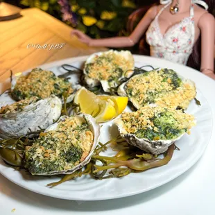 Oysters Rockefeller