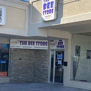 Store front at the corner