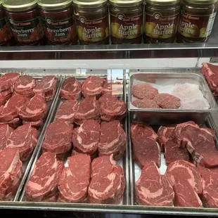 Choice of steaks