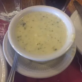 Cream of Broccoli Soup