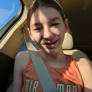 Me after my stay. Also I didn't try the bitter bean juice. Sorry my dad wasn't here to try it.