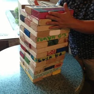 Giant jenga