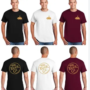 a selection of men's t - shirts