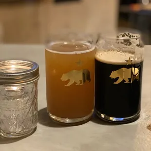 Yummy Jalapeño Blonde and Lil Peanut PB Stout