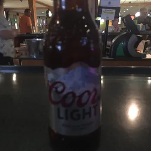 a bottle of beer